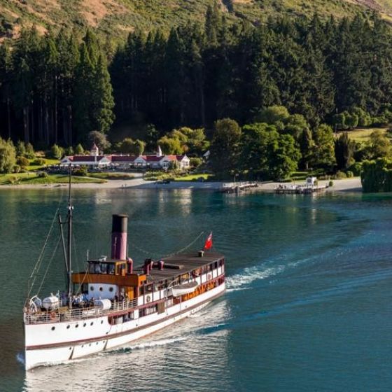 Walter Peak BBQ Lunch by Vintage Steamship